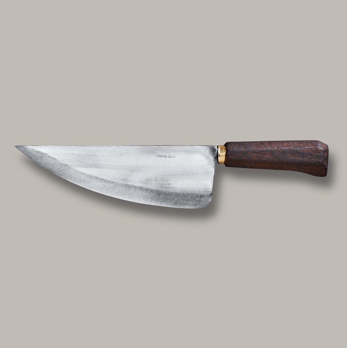 Grosses bauchiges Kochmesser aus Kohlenstoffstahl von Authentic Blades