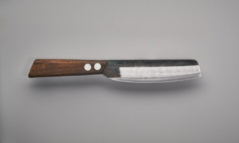 Dünnes asiatisches Kochmesser von Authentic Blades mit gerader Klinge.