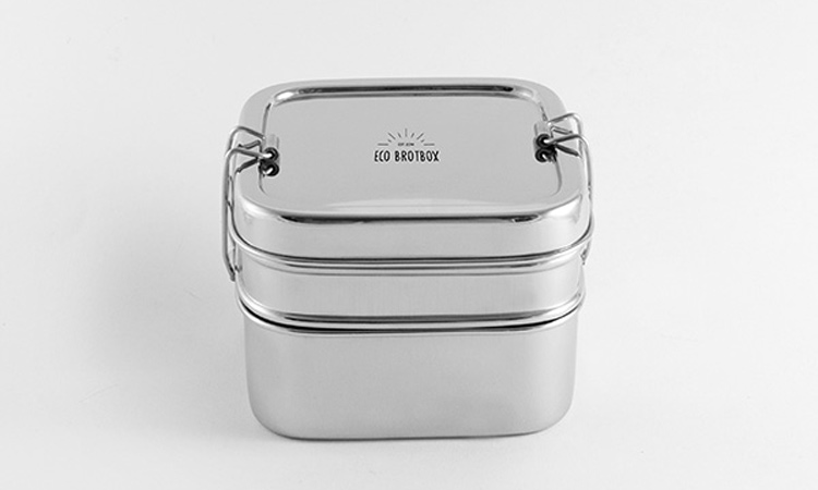ECO Brotbox Cubebox11,5x11,5x8,5 cm