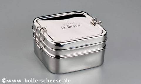 ECO Brotbox Cubebox XL 13,8x13,8x8,5 cm