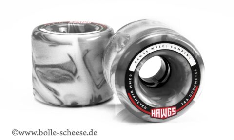 HAWGS Fatty Hawgs 63 mm, 78A, grey/white Swirl