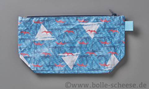 paprcuts Kulturbeutel "Segelschiffe"