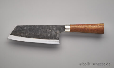 Carbonstahl-Kochmesser TUONG-17, handgeschmiedet