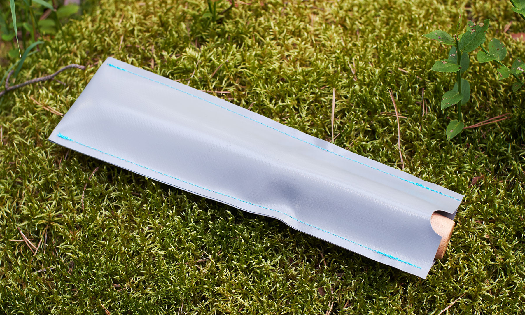 Keramik-Schleifstab mit Holzgriff und Futteral – Bild 2