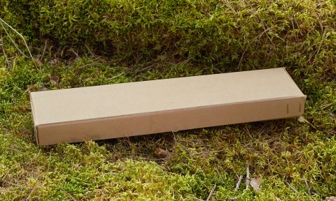 Geschenkverpackung für Küchenmesser aus Karton.